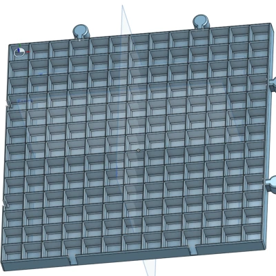 Vỉ Cắt và Thủ Công Hình Bánh Waffle