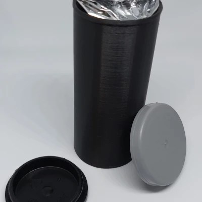 Hộp Đựng Phim 120 Đơn - Sử Dụng Nắp Vỏ Phim 35mm