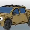 Mô hình Ford Ranger Wildtrak 2023 - Thumbnail 1