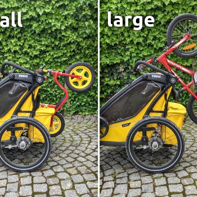 Pát Gắn Xe Đạp Lên Xe Kéo Thule Chariot