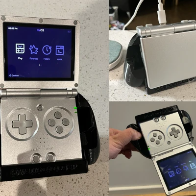 Vỏ Tay Cầm & Đứng Thoải Mái cho Anbernic RG35XXSP