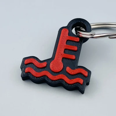 Móc Khóa Đèn Báo Nhiệt Độ Động Cơ