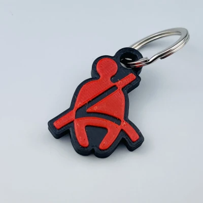 Móc Khóa Đèn Cảnh Báo Dây An Toàn