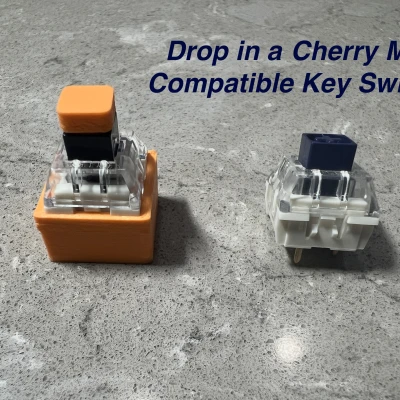 Mini Key Fidget - Tương Thích Cherry MX - Có Thêm Móc Khóa