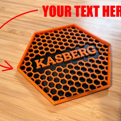 Đế Lót Ly Hình Lục Giác Tùy Chỉnh