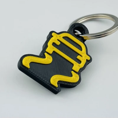 Móc Khóa Đèn ABS Traction Control