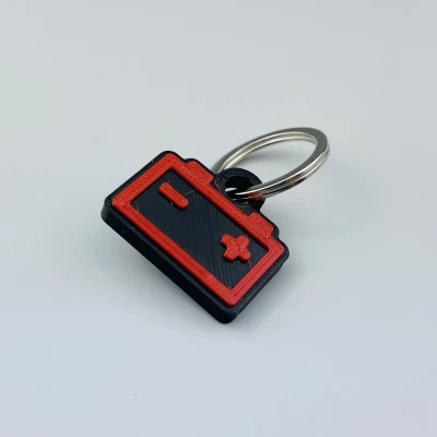 Móc Khóa Đèn Báo Pin