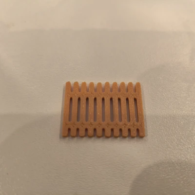 Hàng rào gỗ 1:87 H0