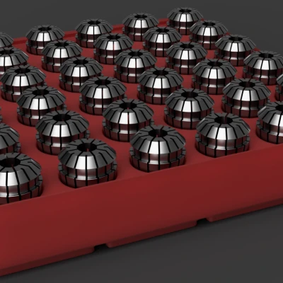 Kệ giữ Collet ER20 - Gridfinity