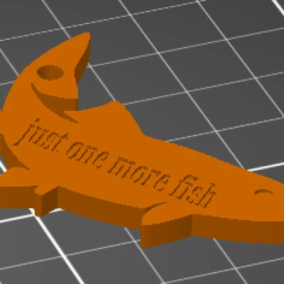 Móc khóa hình cá