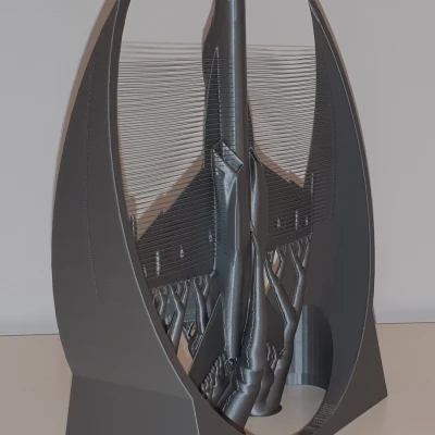 Mô hình String Art F18e SuperHornet UP