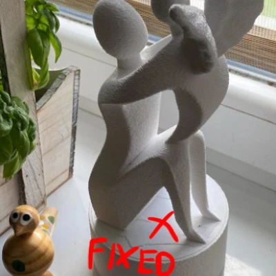 Mô hình điêu khắc Ngày của Mẹ - Phiên bản sửa lỗi