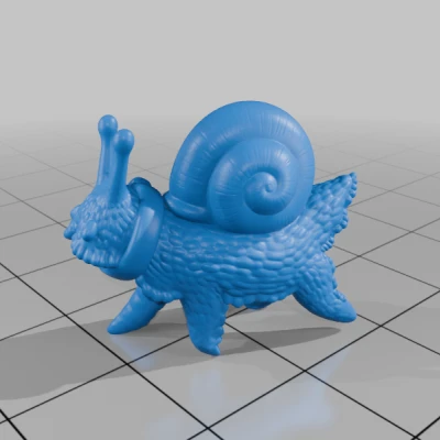 Chó Ốc - Mô hình 3D cho RPG