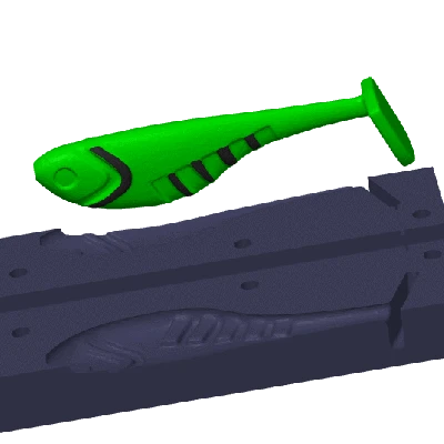 Khuôn Đúc Mồi Câu Su Đổ Đỉnh