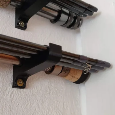 Giá treo tường 3 khúc cho cần câu cá