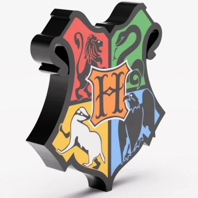 Hộp đèn Hogwarts Houses