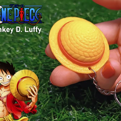 Móc Khóa Nón Rơm One Piece Monkey D Luffy