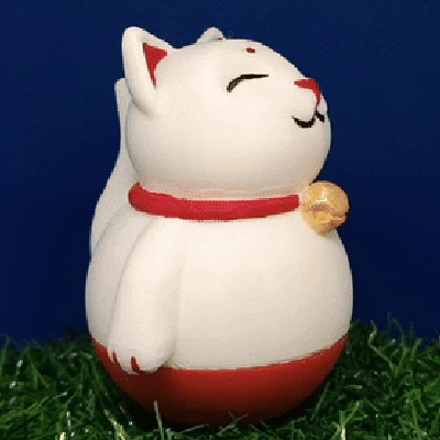 Mèo May Mắn phiên bản "Lắc lư không đổ"