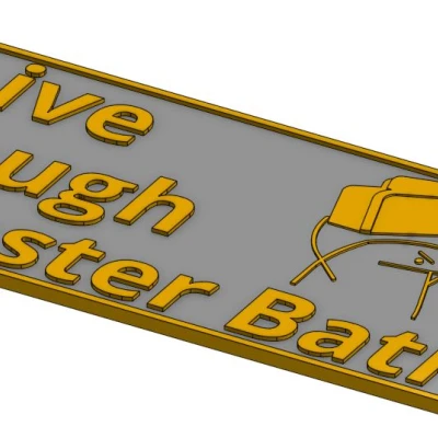 Biển "Live, Laugh, Toaster Bath": Chế Mặn Mà Giòn Tan