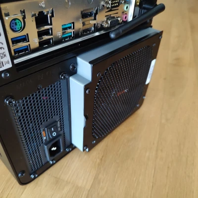 Jonsbo N2: Bộ Đệm Quạt 120x25mm Thay Quạt Zin