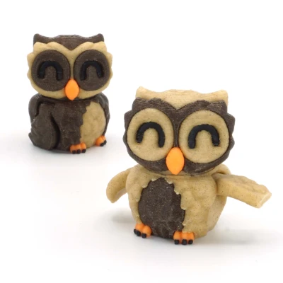 Mô Hình Cú Mèo Tí Hon Khớp Lắp Ráp In Tại Chỗ