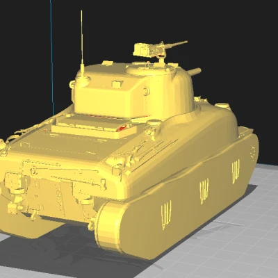 Xe tăng hạng trung M4A1 Sherman của Mỹ