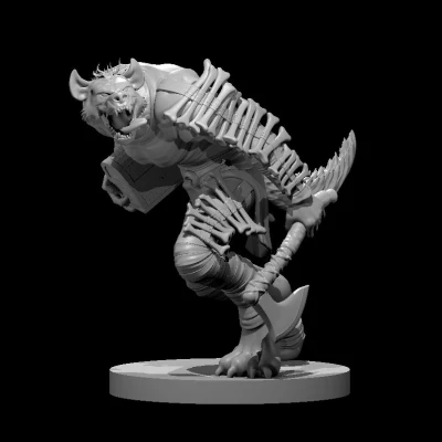 Gnoll Havoc Runner - Mô Hình 3D