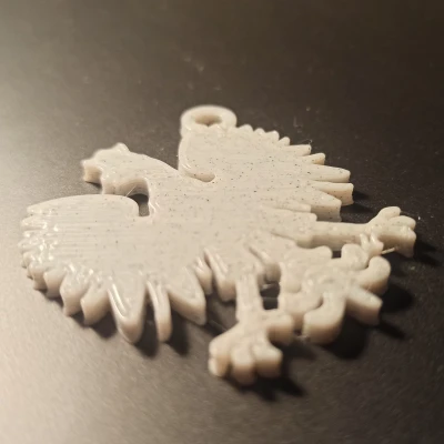 Móc Khóa Đại Bàng Trắng Ba Lan - Biểu Tượng Quốc Gia