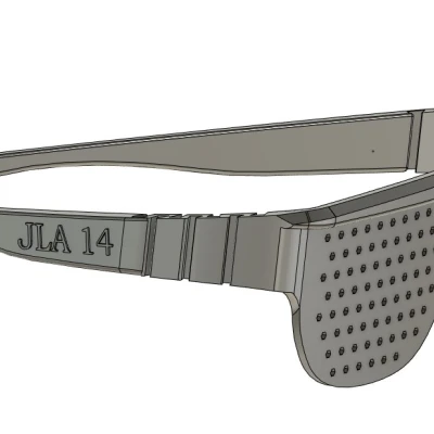 Kính Lỗ Đục Rasterbrille - Kính Tập Mắt