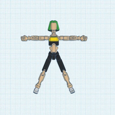 Mô hình 3D DUMMY13 GTCC, Miss Monique V1.2