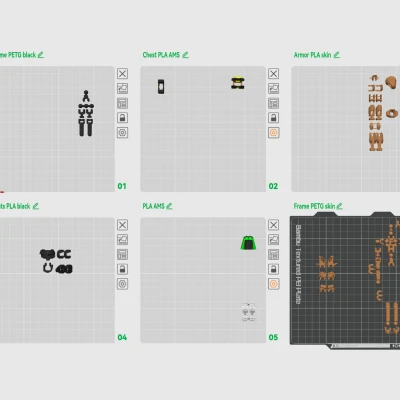 Mô hình 3D DUMMY13 GTCC, Miss Monique V1.2