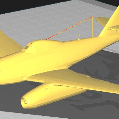 Mô Hình Máy Bay Phản Lực Messerschmitt 262 A1 "Schwalbe"