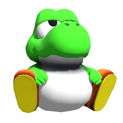 Baby Yoshi 3D Model