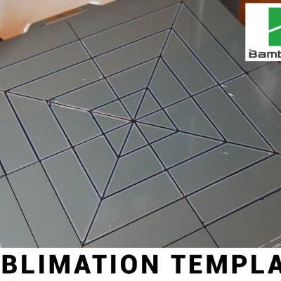 Khuôn mẫu Sublimation cho khay máy in Bambu Lab X1/P1/A1
