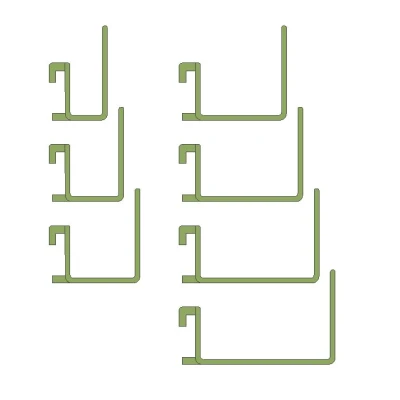 Giá đỡ sách IKEA Skadis Đa năng 20-80mm