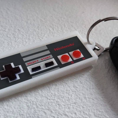 Móc Khóa Tay Cầm Nintendo NES
