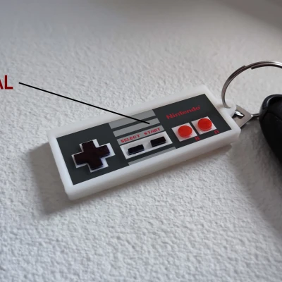 Móc Khóa Tay Cầm Nintendo NES