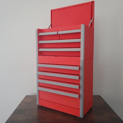 Tủ dụng cụ mini để bàn - Tủ trên: Phiên bản 4 ngăn kéo