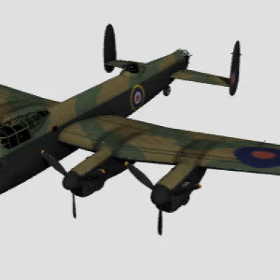 Máy bay ném bom Landcaster B MK III của Anh