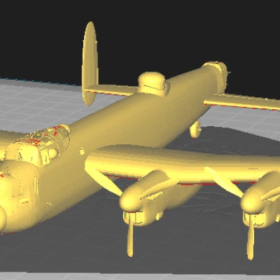 Máy bay ném bom Landcaster B MK III của Anh