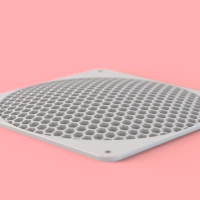 "Hexy" - Lưới Bảo Vệ Quạt Cong 140mm