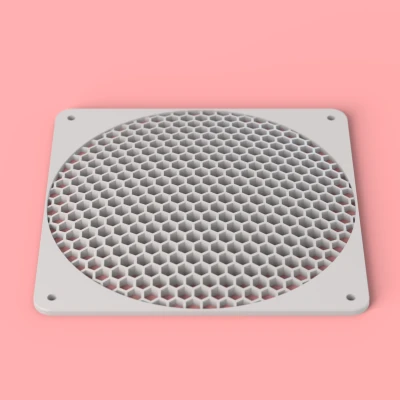 "Hexy" - Lưới Bảo Vệ Quạt Cong 140mm