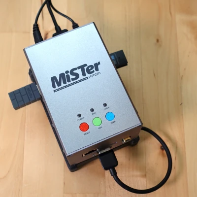 Nút Bấm Vỏ Nhôm MiSTer Addons