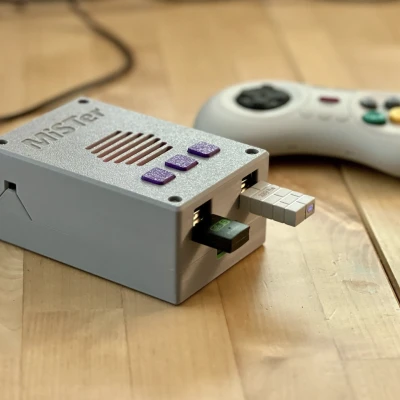 Vỏ case QMTech MiSTer FPGA loại nhỏ