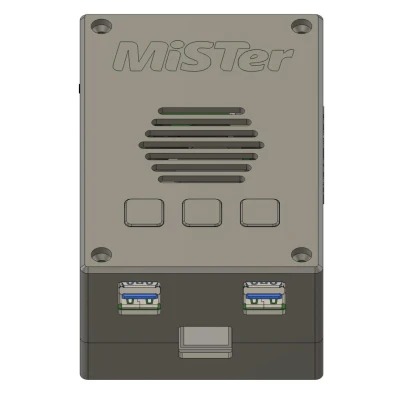 Vỏ case QMTech MiSTer FPGA loại nhỏ