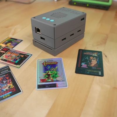 Vỏ Tản Nhiệt Zaparoo/TapTo cho MiSTer FPGA