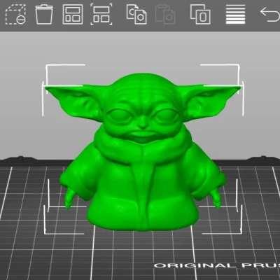 Mô Hình Minix Baby Yoda Siêu Dễ Thương