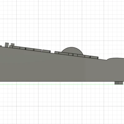 Mô hình 3D grandMA3 Command Wing