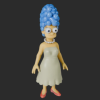 Mô Hình Marge Simpson 3D - Thumbnail 1