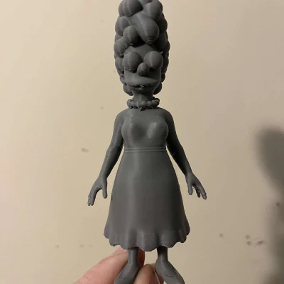 Mô Hình Marge Simpson 3D